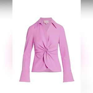 Cinq A Sept twist front blouse